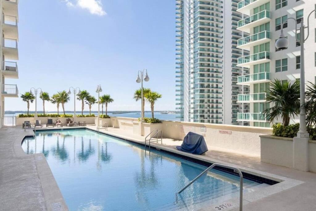 Lovely Condo With City & Ocean Views. Sleep Up To 6 People! ميامي المظهر الخارجي الصورة